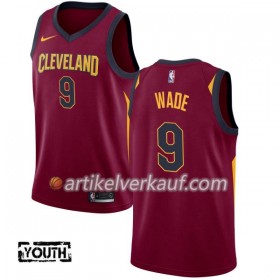 NBA Cleveland Cavaliers Trikot Dwyane Wade 9 Nike 2017-18 Maroon Swingman - Kinder